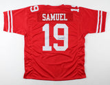 Deebo Samuel Signed 49ers Red Jersey (Beckett COA) San Francisco Wide Receiver