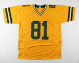 Josiah Deguara Signed Green Bay Packers Throwback Jersey (JSA COA)2020 3rd Rd Pk