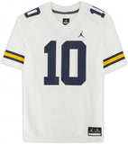 Framed Tom Brady Michigan Wolverines Signed White Nike Game Jersey