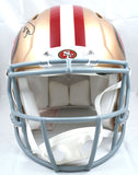 Vernon Davis Autographed 49ers F/S Speed Authentic Helmet - Beckett W Hologram