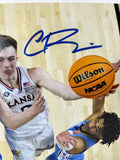 Christian Braun Autographed Kansas Jayhawks 8x10 Photo - Beckett COA