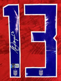 Alex Morgan Signed 2019/20 Nike USA Women's Red Soccer Jersey BAS