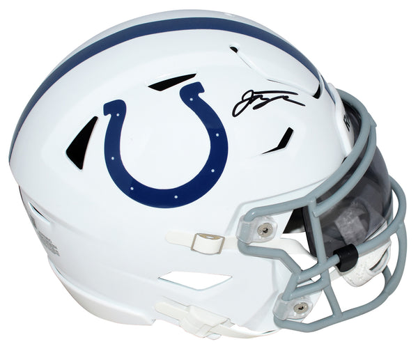JONATHAN TAYLOR AUTOGRAPHED INDIANAPOLIS COLTS SPEEDFLEX MIDI HELMET BECKETT