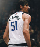 Boban Marjanovic Signed Dallas Mavericks Jersey (JSA COA) Ex-European Superstar