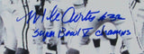 Mike Curtis Baltimore Colts Signed/Inscribed 8x10 Photo Framed JSA 165247