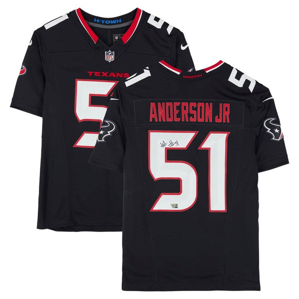 Will Anderson Jr. Autographed Houston Texans Navy Limited Jersey Fanatics