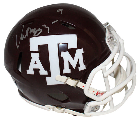 Dat Nguyen Autographed/Signed Texas A&M Maroon Mini Helmet Beckett 40708