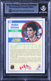 Devils Brendan Shanahan Authentic Signed 1990 Score #146 Card BAS Slabbed