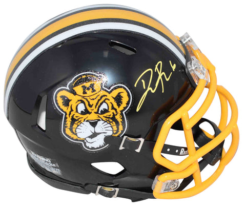 DARIUS ROBINSON AUTOGRAPHED MISSOURI TIGERS SPEED MINI HELMET BECKETT