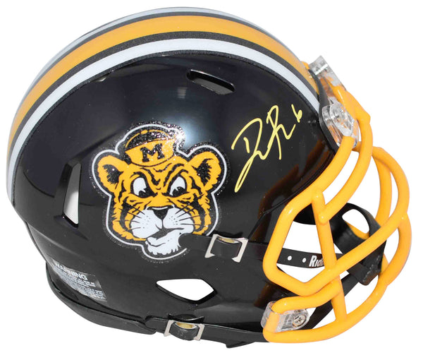 DARIUS ROBINSON AUTOGRAPHED MISSOURI TIGERS SPEED MINI HELMET BECKETT