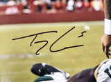 TREY LANCE AUTOGRAPHED 16X20 PHOTO SAN FRANCISCO 49ERS BECKETT WITNESS 208244