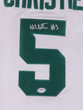 Max Christie Signed Michigan State Spartans Jersey (PSA COA) L.A.Lakers Guard