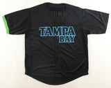 Drew Rasmussen Signed Tampa Bay Rays Jersey (JSA COA) Rays Pitcher