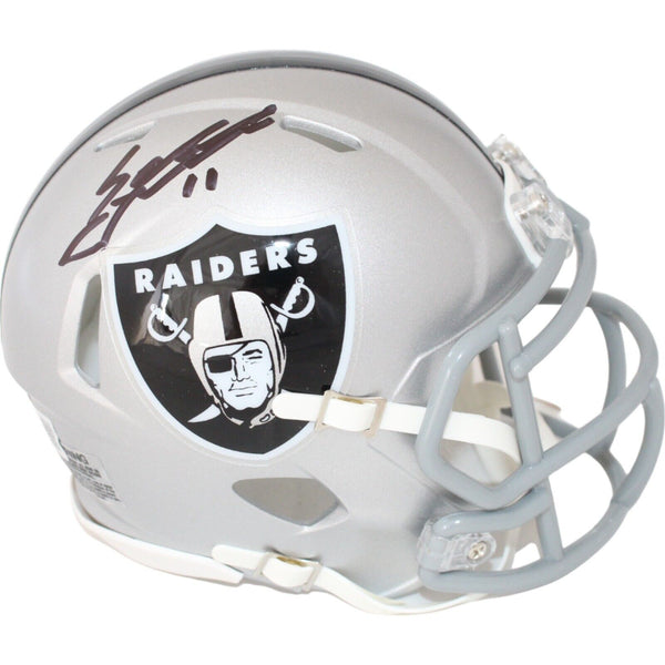 Sebastian Janikowski Signed Oakland Raiders Mini Helmet Beckett 43033