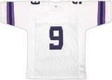 WASHINGTON MICHAEL PENIX JR. AUTOGRAPHED WHITE JERSEY BECKETT WITNESS QR 222053