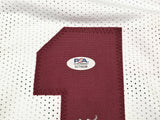ALABAMA CRIMSON TIDE JOE NAMATH AUTOGRAPHED WHITE JERSEY "WILLIE" PSA/DNA 243279