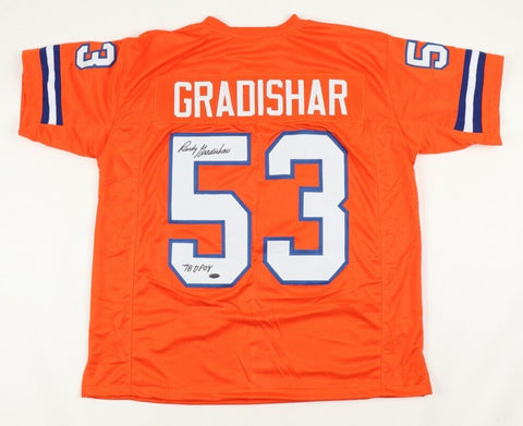 Randy Gradishar Signed Denver Broncos Jersey Insd. "78 DPOY" (Play Ball Ink) L.B