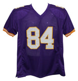 Randy Moss Autographed Pro Style Purple XL Jersey Straight Cash Homie BAS 29992