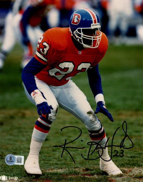 Ronnie Bradford Autographed/Signed Denver Broncos 8x10 Photo Beckett 57756