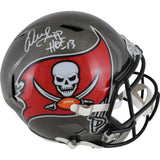 Warren Sapp Autographed Tampa Bay Buccaneers F/S Helmet Beckett Witness 50173
