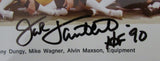 Jack Lambert HOF Autographed 11x14 Team Photo 1978 Pittsburgh Steelers JSA