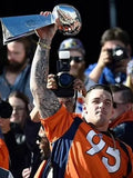 Derek Wolfe Signed Broncos Jersey Inscribed "You Missed MF**" & "MAGA" (Beckett)