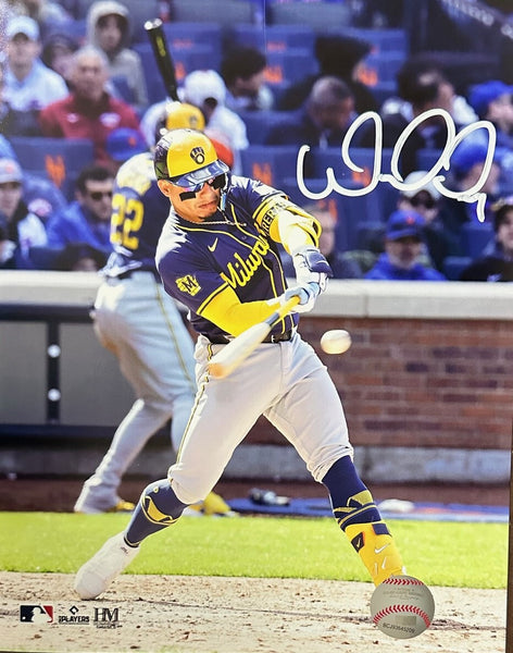 Milw. Brewers Catcher WILLIAM CONTRERAS Signed 8x10 Photo #4 AUTO
