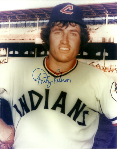 Cleveland Indians FRITZ PETERSON Signed 8x10 Photo #1 AUTO