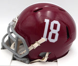 Brian Robinson Autographed Signed Alabama Mini Helmet Fanatics Holo #DQ16443588