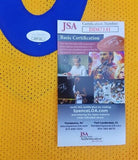 DeMarcus Cousins Signed Golden State Warriors "The Bay" Yellow Jersey (JSA COA)