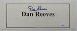 Dan Reeves NFL Coach Signed/Autographed Placard PSA/DNA 205627