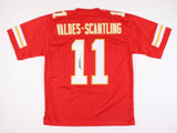 Marquez Valdes-Scantling Signed Kansas City Chiefs Jersey (JSA) 2018 Draft Pck