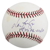 Angels Don Baylor "1979 AL MVP" Authentic Signed OML Baseball BAS #BV01143