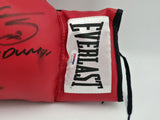 Boxing Greats Autographed Glove Leonard Hearns Duran Beckett PSA/DNA 5A16288