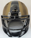 KENNETH WALKER III SIGNED MICHIGAN STATE SPARTANS BRONZE SPEED MINI HELMET