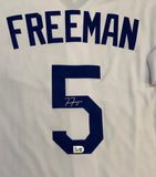 Freddie Freeman Autographed Dodgers 2024 World Series Nike White Jersey MLB COA