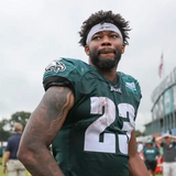 Rashaad Penny Signed Philadelphia Eagles Jersey (Beckett) 2023 #2 Running Back