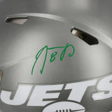 Aaron Rodgers New York Jets Signed Riddell Flash Speed Authentic Helmet