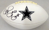 Ezekiel Elliott Autographed Signed Dallas Cowboys White Logo Football Beckett