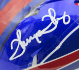 Thurman Thomas HOF Signed Mini Football Helmet Buffalo Bills Beckett 179411