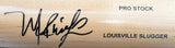 Manny Ramirez Signed Blonde Louisville Slugger Pro Baseball Bat - Beckett W Holo
