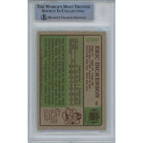 Eric Dickerson Autographed 1984 Topps 280 Trading Card HOF Beckett 47036