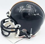 Lynn Swann Autographed Steelers Black Mini Helmet Dave, Peace! Beckett BS30088