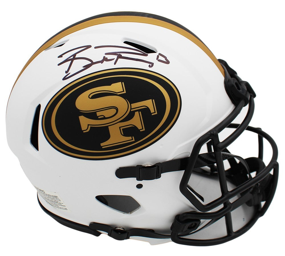 Brock Purdy Signed San Francisco 49er's Speed Authentic Lunar NFL Helm ...