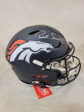 PATRICK SURTAIN II SIGNED DENVER BRONCOS SPEEDFLEX HELMET BECKETT QR