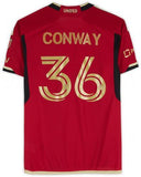 Jackson Conway Atlanta United FC Signed PI #36 Jersey 2023 MLS Season-Size M