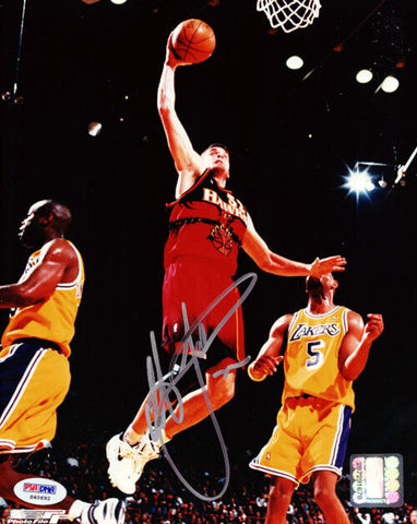 Christian Laettner Autographed Signed 8x10 Photo Atlanta Hawks PSA/DNA #S40692