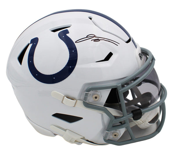 colts football helmet Jonathan Taylor Signed Indianapolis Colts Speed Flex Mid-Size NFL Midi – Super Sports Center