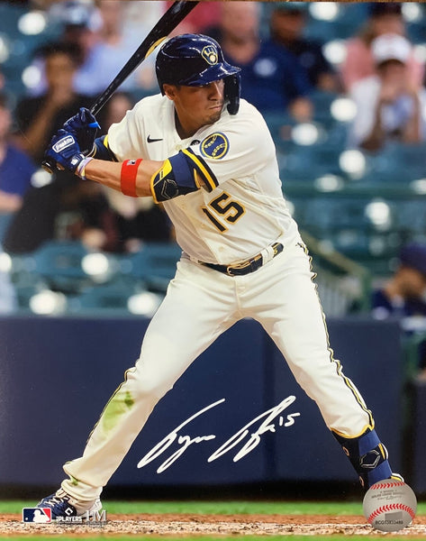 Brewers Outfielder TYRONE TAYLOR Signed 8x10 Photo #1 AUTO