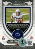 Pat Freiermuth Signed 21 Prizm Draft Crusade Red White Blue #173 Beckett 56983